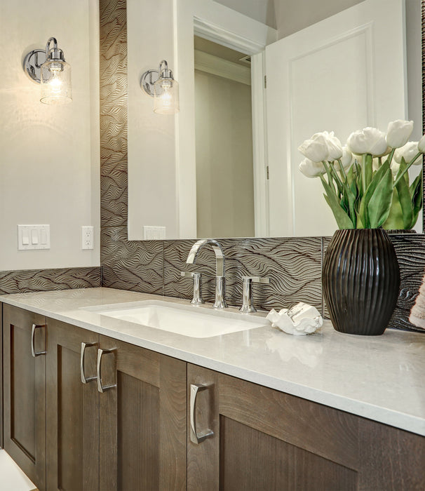 Wall Sconce Z-Lite 340-1S-CH Chrome Kinsley 1 Light Wall Sconce Z-Lite