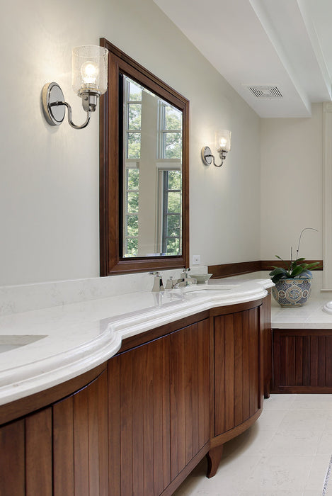 Wall Sconce Z-Lite 340-1S-CH Chrome Kinsley 1 Light Wall Sconce Z-Lite