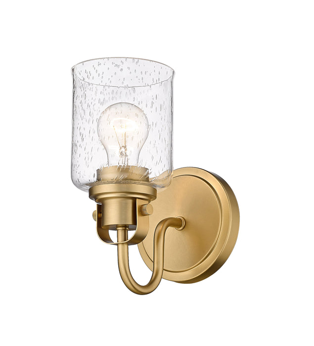 Wall Sconce Z-Lite 340-1S-HG Heirloom Gold Kinsley 1 Light Wall Sconce Z-Lite