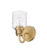 Wall Sconce Z-Lite 340-1S-HG Heirloom Gold Kinsley 1 Light Wall Sconce Z-Lite