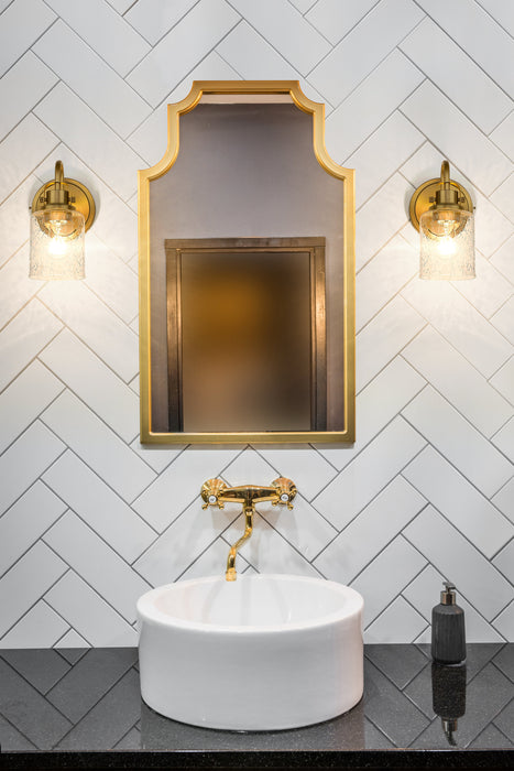 Wall Sconce Z-Lite 340-1S-HG Heirloom Gold Kinsley 1 Light Wall Sconce Z-Lite