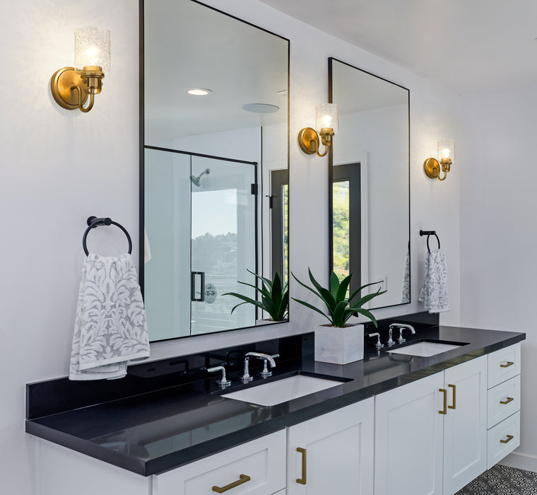 Wall Sconce Z-Lite 340-1S-HG Heirloom Gold Kinsley 1 Light Wall Sconce Z-Lite