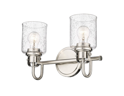 Vanity Z-Lite 340-2V-BN Brushed Nickel Kinsley 2 Light Vanity Z-Lite