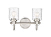 Vanity Z-Lite 340-2V-BN Brushed Nickel Kinsley 2 Light Vanity Z-Lite