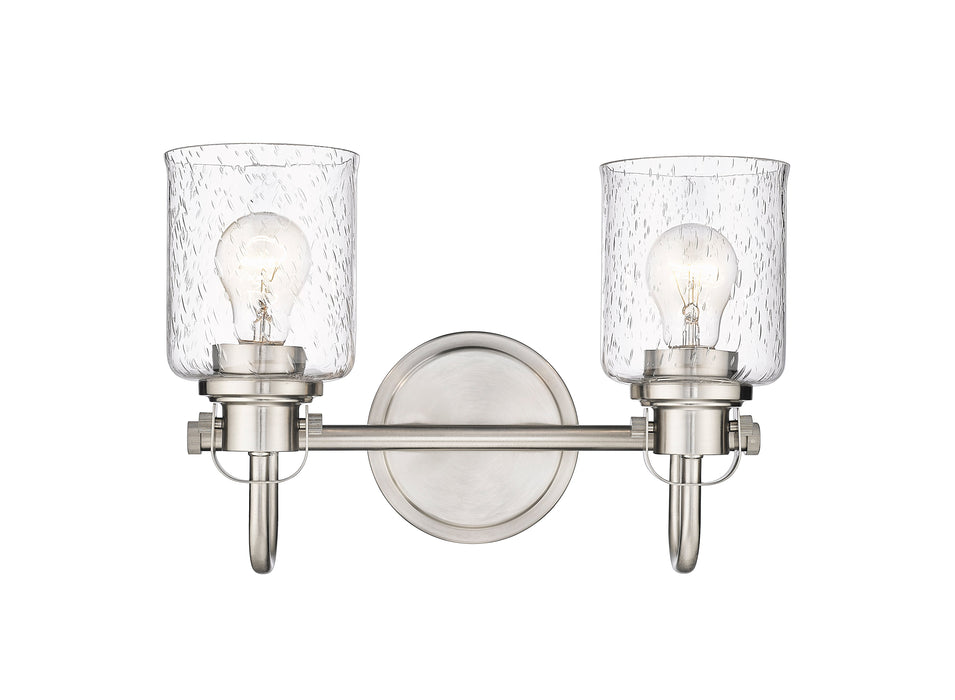 Vanity Z-Lite 340-2V-BN Brushed Nickel Kinsley 2 Light Vanity Z-Lite