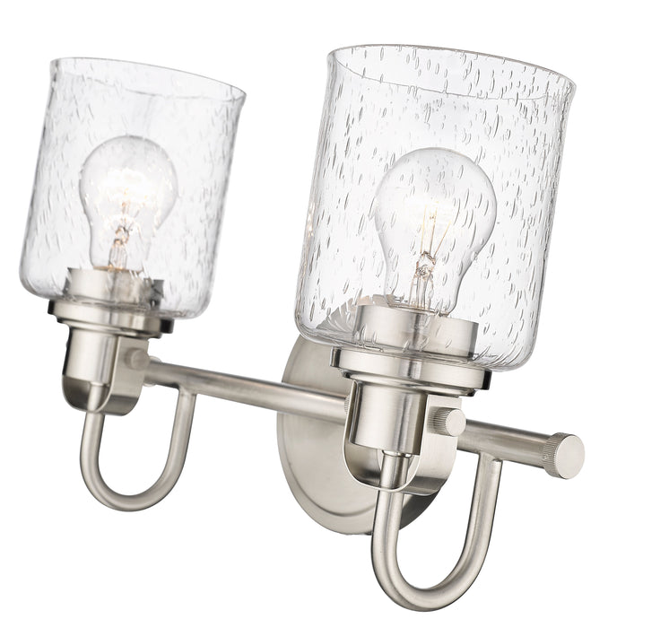 Vanity Z-Lite 340-2V-BN Brushed Nickel Kinsley 2 Light Vanity Z-Lite