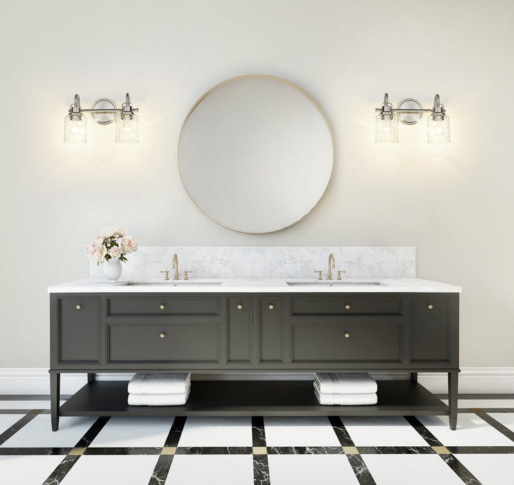 Vanity Z-Lite 340-2V-BN Brushed Nickel Kinsley 2 Light Vanity Z-Lite