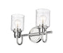 Vanity Z-Lite 340-2V-CH Chrome Kinsley 2 Light Vanity Z-Lite
