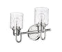Vanity Z-Lite 340-2V-CH Chrome Kinsley 2 Light Vanity Z-Lite