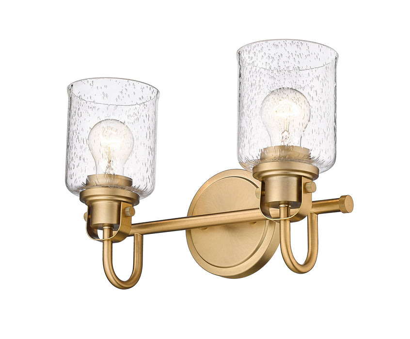 Vanity Z-Lite 340-2V-HG Heirloom Gold Kinsley 2 Light Vanity Z-Lite