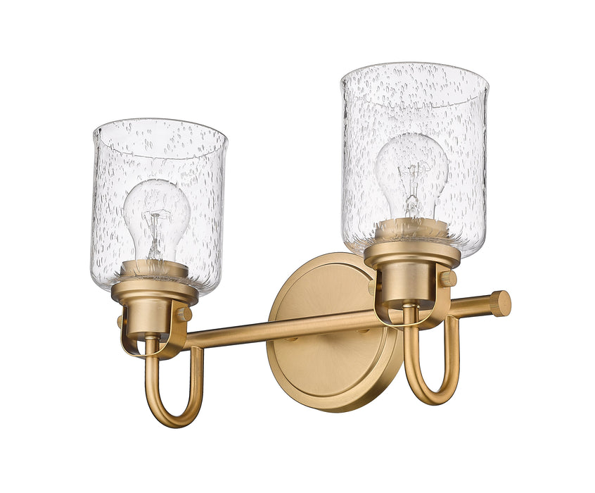 Vanity Z-Lite 340-2V-HG Heirloom Gold Kinsley 2 Light Vanity Z-Lite
