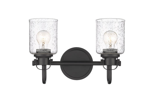 Vanity Z-Lite 340-2V-MB Matte Black Kinsley 2 Light Vanity Z-Lite