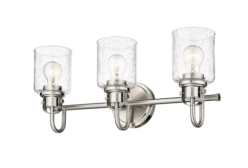 Vanity Z-Lite 340-3V-BN Brushed Nickel Kinsley 3 Light Vanity Z-Lite