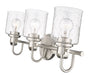 Vanity Z-Lite 340-3V-BN Brushed Nickel Kinsley 3 Light Vanity Z-Lite