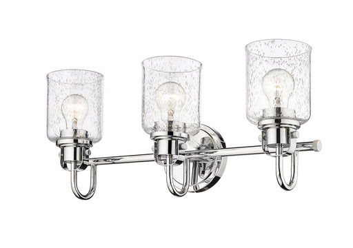 Vanity Z-Lite 340-3V-CH Chrome Kinsley 3 Light Vanity Z-Lite