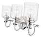 Vanity Z-Lite 340-3V-CH Chrome Kinsley 3 Light Vanity Z-Lite