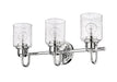 Vanity Z-Lite 340-3V-CH Chrome Kinsley 3 Light Vanity Z-Lite