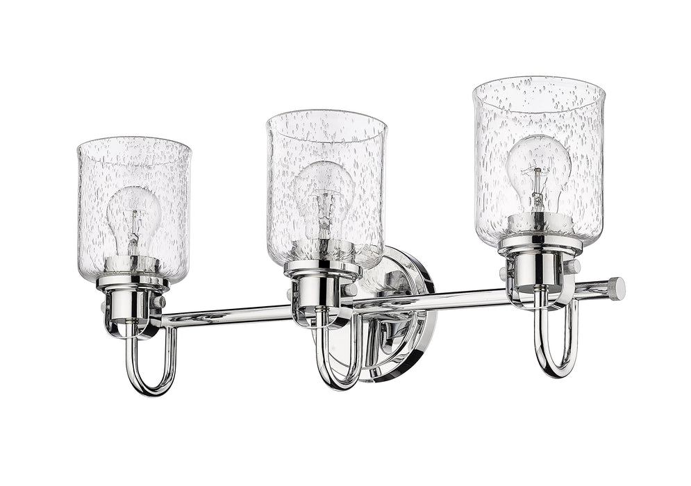 Vanity Z-Lite 340-3V-CH Chrome Kinsley 3 Light Vanity Z-Lite