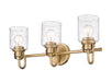 Vanity Z-Lite 340-3V-HG Heirloom Gold Kinsley 3 Light Vanity Z-Lite