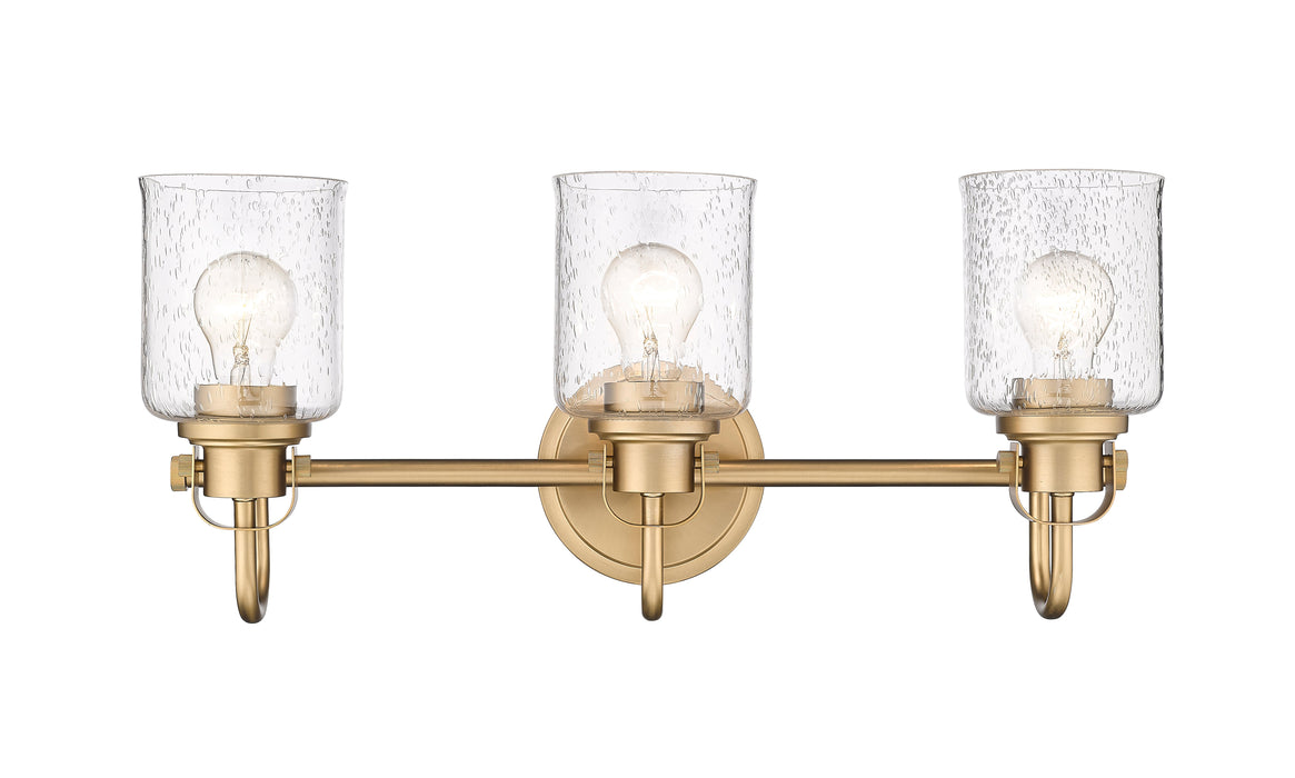 Vanity Z-Lite 340-3V-HG Heirloom Gold Kinsley 3 Light Vanity Z-Lite