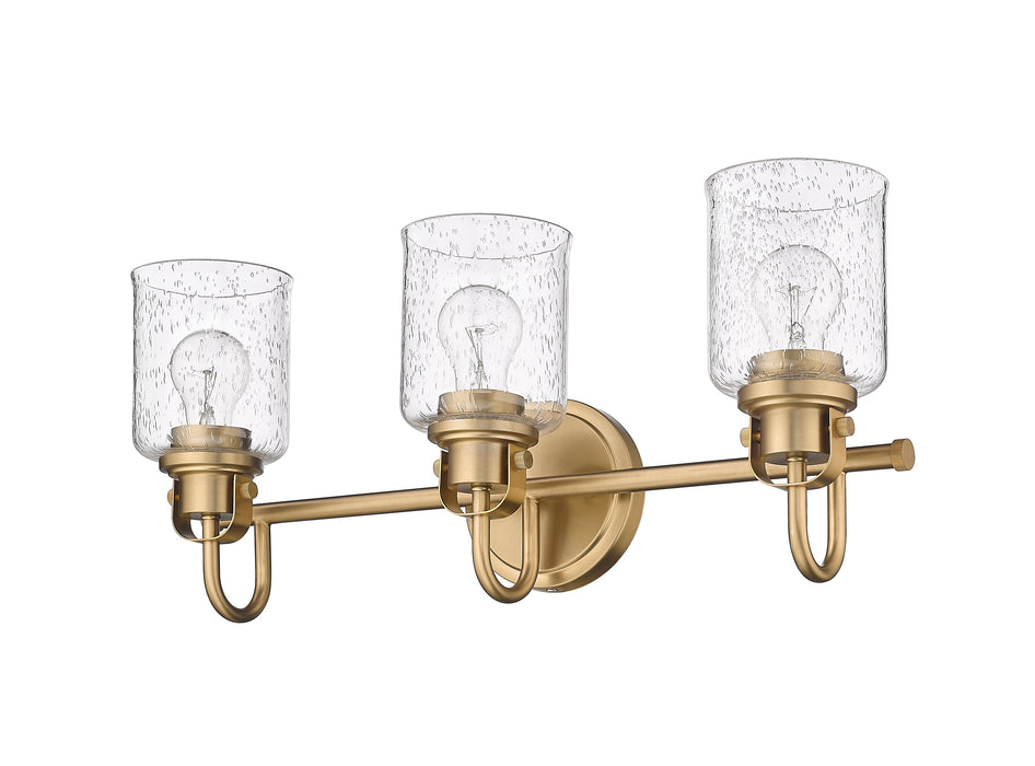 Vanity Z-Lite 340-3V-HG Heirloom Gold Kinsley 3 Light Vanity Z-Lite