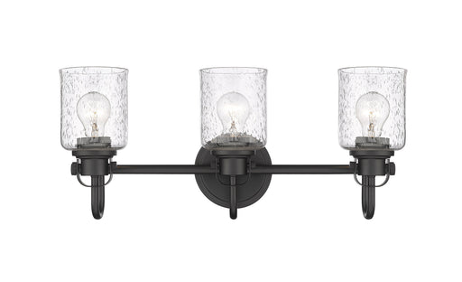 Vanity Z-Lite 340-3V-MB Matte Black Kinsley 3 Light Vanity Z-Lite