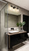 Vanity Z-Lite 340-3V-MB Matte Black Kinsley 3 Light Vanity Z-Lite