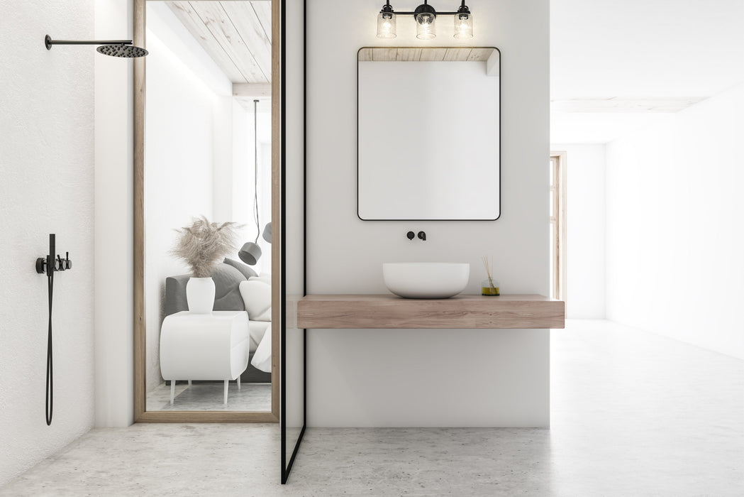 Vanity Z-Lite 340-3V-MB Matte Black Kinsley 3 Light Vanity Z-Lite