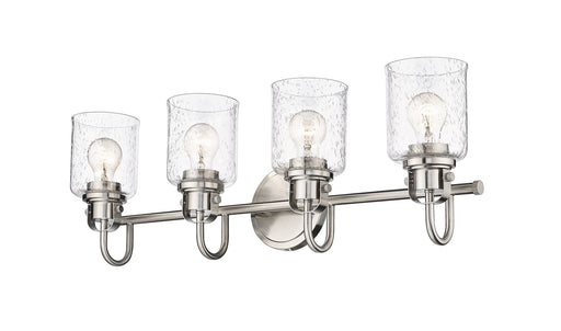 Vanity Z-Lite 340-4V-BN Brushed Nickel Kinsley 4 Light Vanity Z-Lite