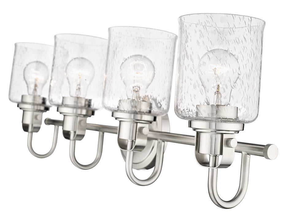 Vanity Z-Lite 340-4V-BN Brushed Nickel Kinsley 4 Light Vanity Z-Lite