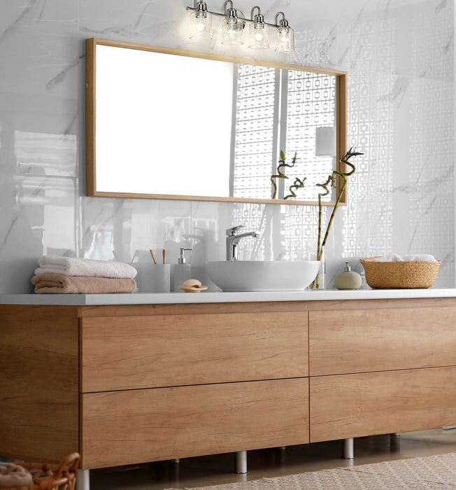 Vanity Z-Lite 340-4V-BN Brushed Nickel Kinsley 4 Light Vanity Z-Lite