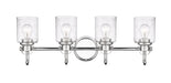 Vanity Z-Lite 340-4V-CH Chrome Kinsley 4 Light Vanity Z-Lite