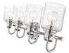 Vanity Z-Lite 340-4V-CH Chrome Kinsley 4 Light Vanity Z-Lite