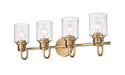 Vanity Z-Lite 340-4V-HG Heirloom Gold Kinsley 4 Light Vanity Z-Lite