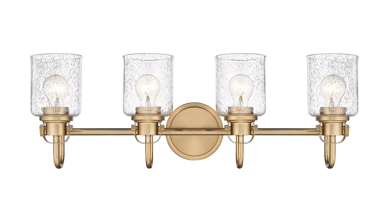 Vanity Z-Lite 340-4V-HG Heirloom Gold Kinsley 4 Light Vanity Z-Lite