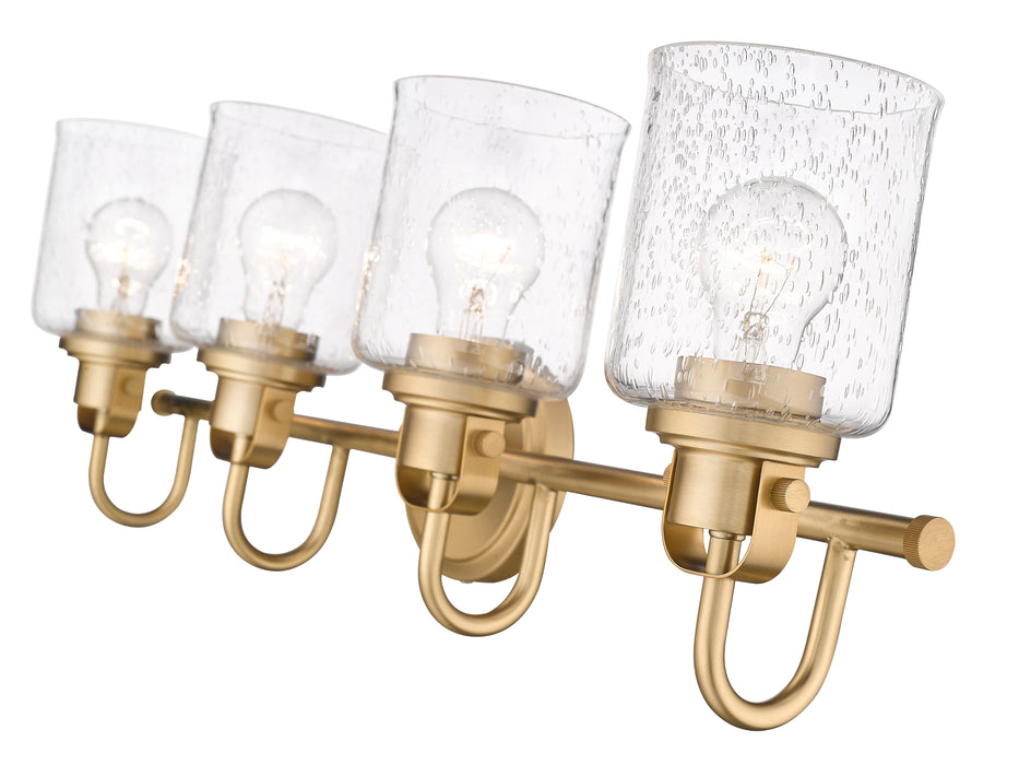 Vanity Z-Lite 340-4V-HG Heirloom Gold Kinsley 4 Light Vanity Z-Lite