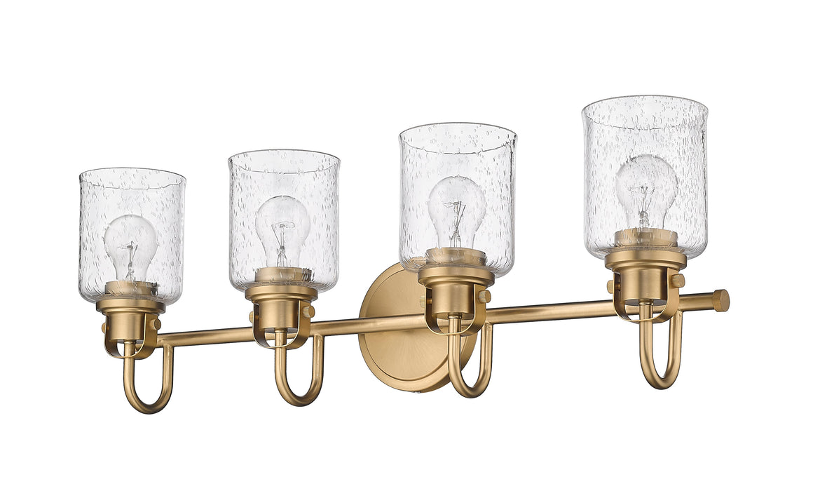 Vanity Z-Lite 340-4V-HG Heirloom Gold Kinsley 4 Light Vanity Z-Lite