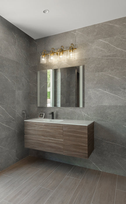 Vanity Z-Lite 340-4V-HG Heirloom Gold Kinsley 4 Light Vanity Z-Lite