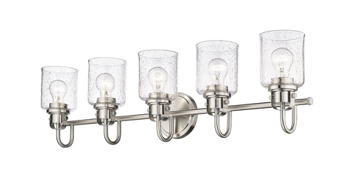 Vanity Z-Lite 340-5V-BN Brushed Nickel Kinsley 5 Light Vanity Z-Lite