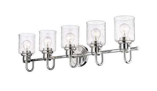 Vanity Z-Lite 340-5V-CH Chrome Kinsley 5 Light Vanity Z-Lite