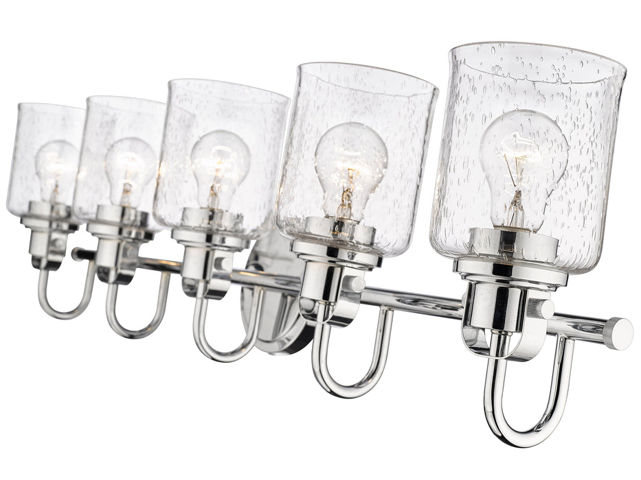 Vanity Z-Lite 340-5V-CH Chrome Kinsley 5 Light Vanity Z-Lite