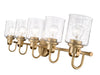 Vanity Z-Lite 340-5V-HG Heirloom Gold Kinsley 5 Light Vanity Z-Lite