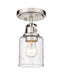 Flush Mount Z-Lite 340F1-BN Brushed Nickel Kinsley 1 Light Flush Mount Z-Lite