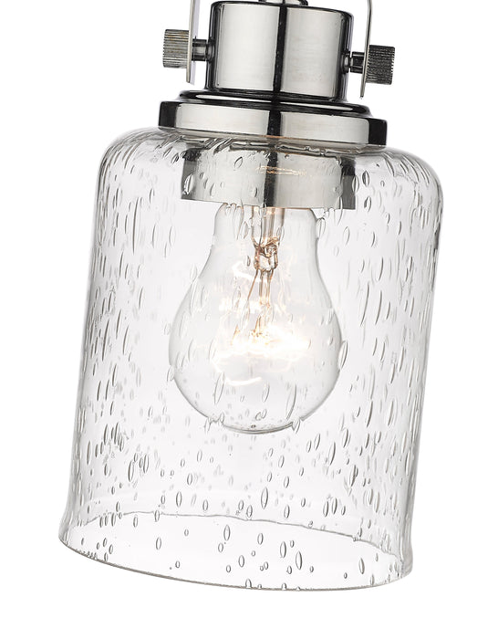 Flush Mount Z-Lite 340F1-CH Chrome Kinsley 1 Light Flush Mount Z-Lite