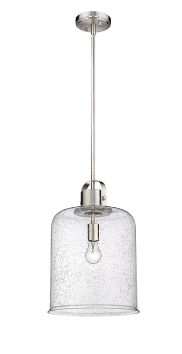 Pendant Z-Lite 340P12-BN Brushed Nickel Kinsley 1 Light Pendant Z-Lite