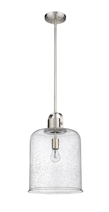 Pendant Z-Lite 340P12-BN Brushed Nickel Kinsley 1 Light Pendant Z-Lite