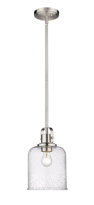 Pendant Z-Lite 340P8-BN Brushed Nickel Kinsley 1 Light Pendant Z-Lite