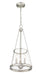 Pendant Z-Lite 341P12-BN Brushed Nickel Prescott 3 Light Pendant Z-Lite