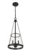Pendant Z-Lite 341P12-MB Matte Black Prescott 3 Light Pendant Z-Lite