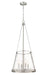 Pendant Z-Lite 341P18-BN Brushed Nickel Prescott 4 Light Pendant Z-Lite